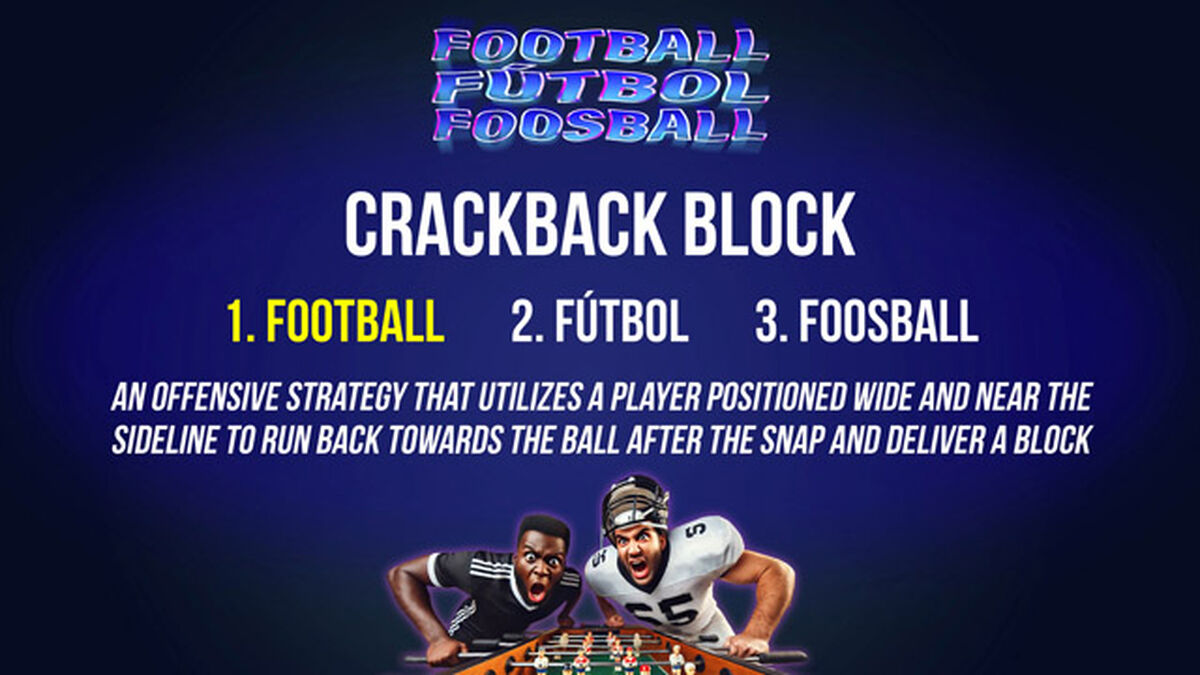 Football, Fútbol or Foosball image number null